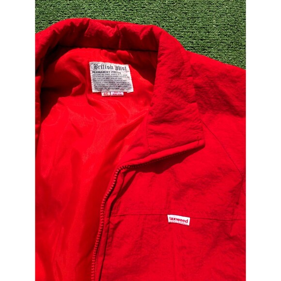 Rose Red British Mist Detachable Hood Unisex EU46/Womens M Parka Jacket Coat EUC - Picture 6 of 6